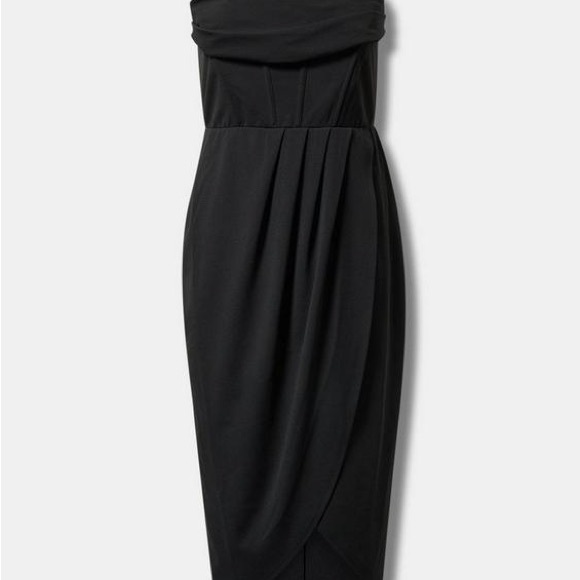 Torrid Black Midi Dress - Picture 4 of 5